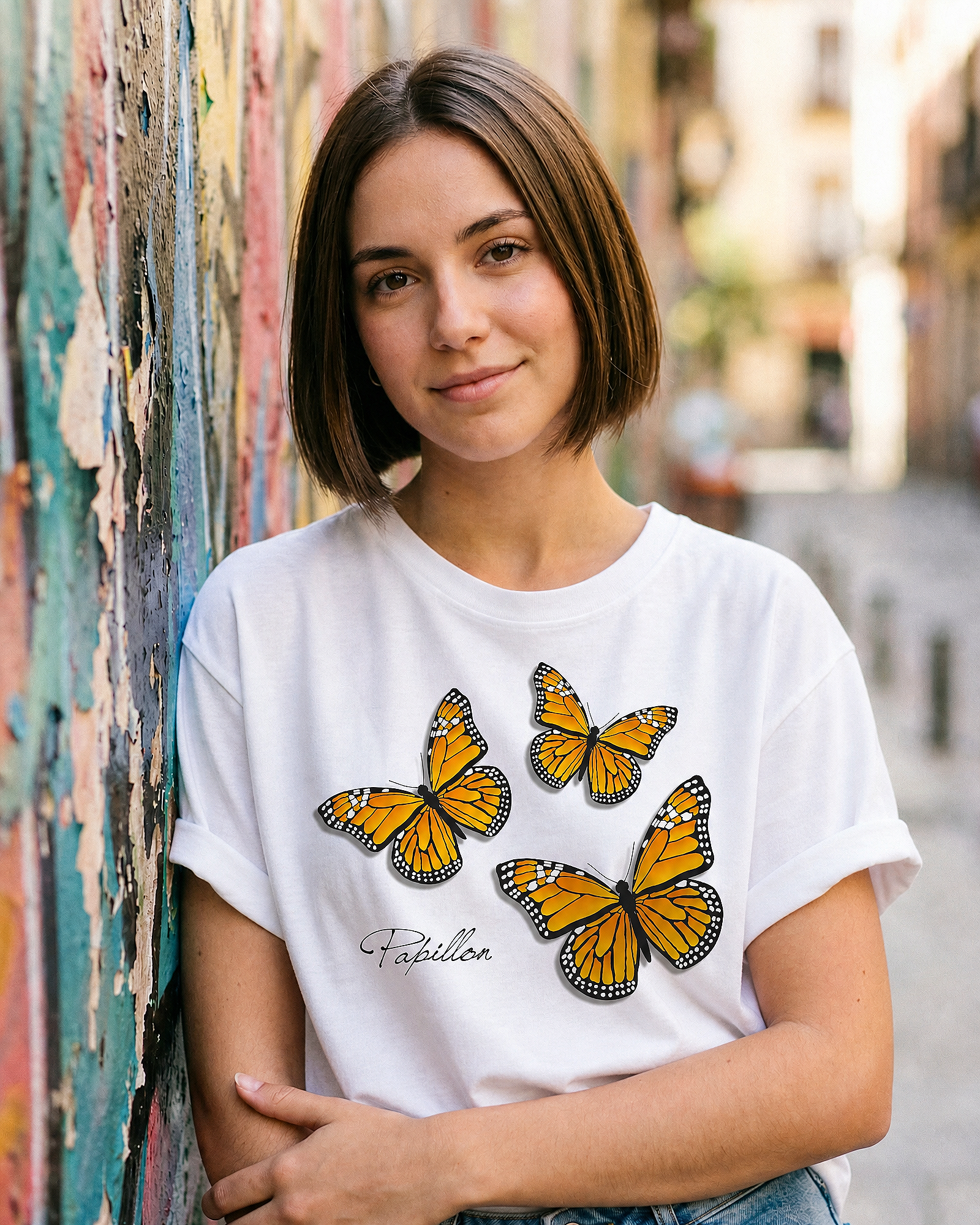 Camiseta · Papillon