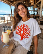 Camiseta · Coral
